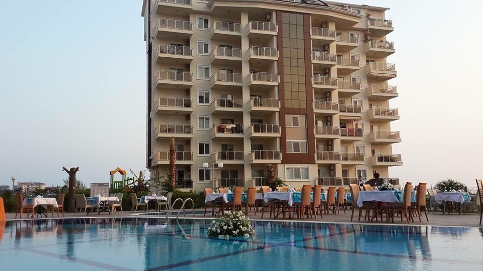 Apartamento Sea View Studio In Orion Garden Avsallar Habitación foto